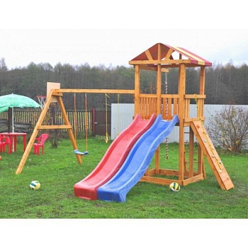 Детская игровая деревянная площадка для дачи "Asta 20"