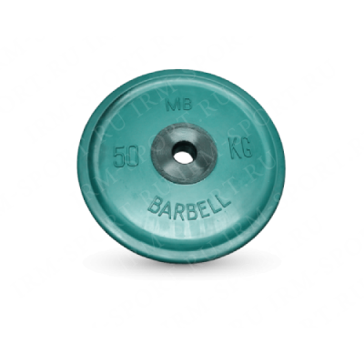 50 кг диск (блин) Евро-Классик (зеленый)