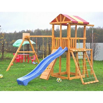 Детская игровая деревянная площадка для дачи "Asta 24"