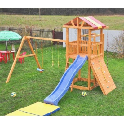 Детская игровая деревянная площадка для дачи "Asta 28"